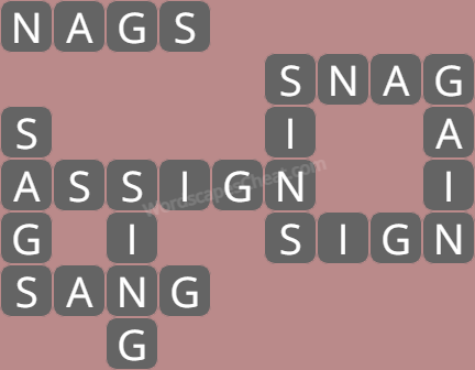 Wordscapes Level 530, Field 2